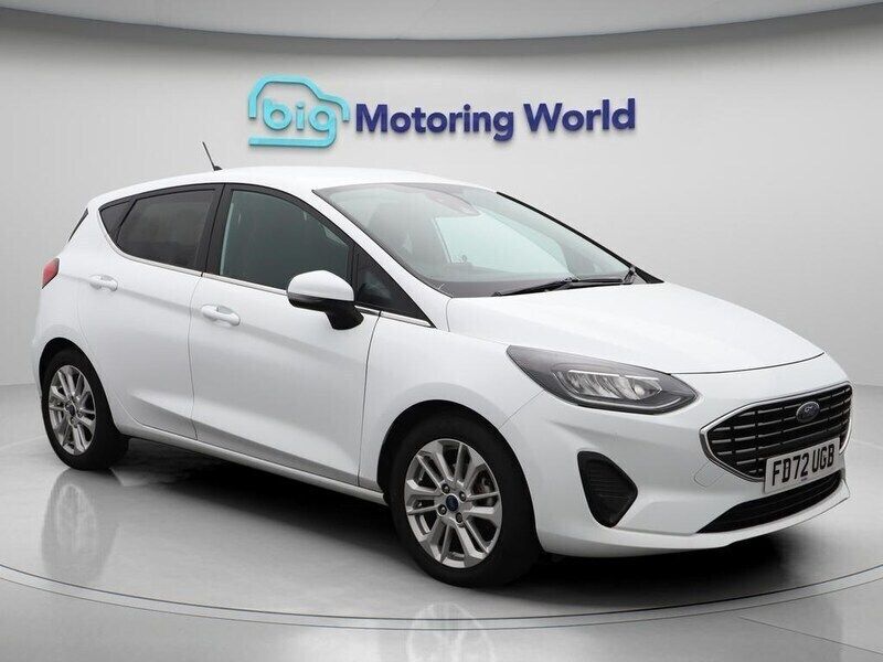 White Used 2023 Ford Fiesta Titanium Hatchback | £10,100 (Super price) - Image 1/4