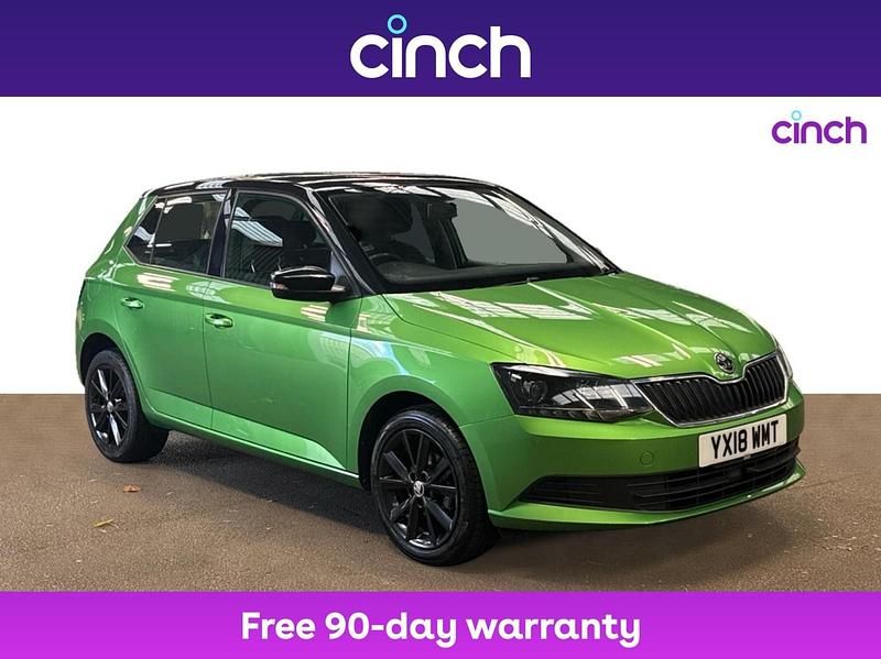 Green Used 2018 Skoda Fabia Colour Edition Hatchback | £9,999 (A bit pricey) - Image 1/3