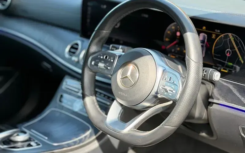 Used Mercedes E200 AMG line 184 HP (135 kW) 2020 Black Sedan
