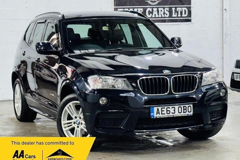 Black Used 2013 BMW X3 M Sport SUV | £6,500 (Good price) - Image 1/1