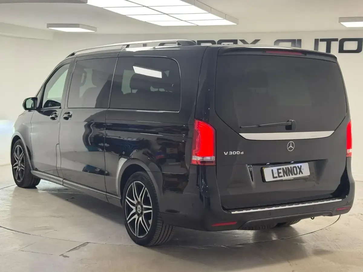 Used Mercedes V300 AMG line 2021 Black MPV