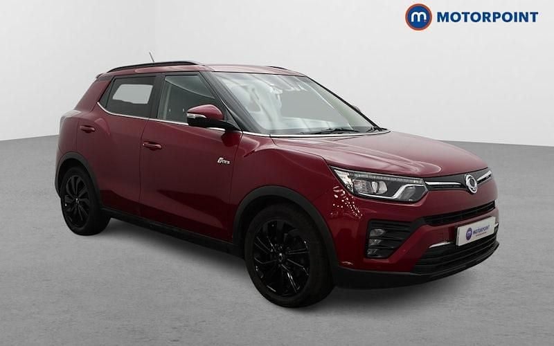 Red Used 2022 Ssangyong (KGM) Tivoli SUV | £11,099 - Image 1/4
