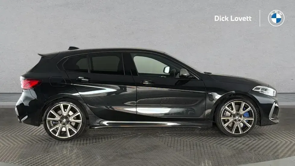 Used BMW M135 Shadowline 302 HP (222 kW) 2024 Black Hatchback