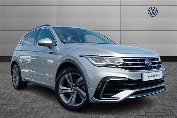 Silver Used 2023 VW Tiguan R-line Edition SUV | £28,799 (Fair price) - Image 1/4