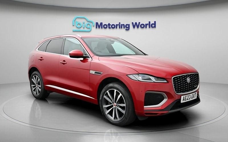 Used Jaguar F-Pace R-Dynamic 204 HP (150 kW) 2022 Red SUV