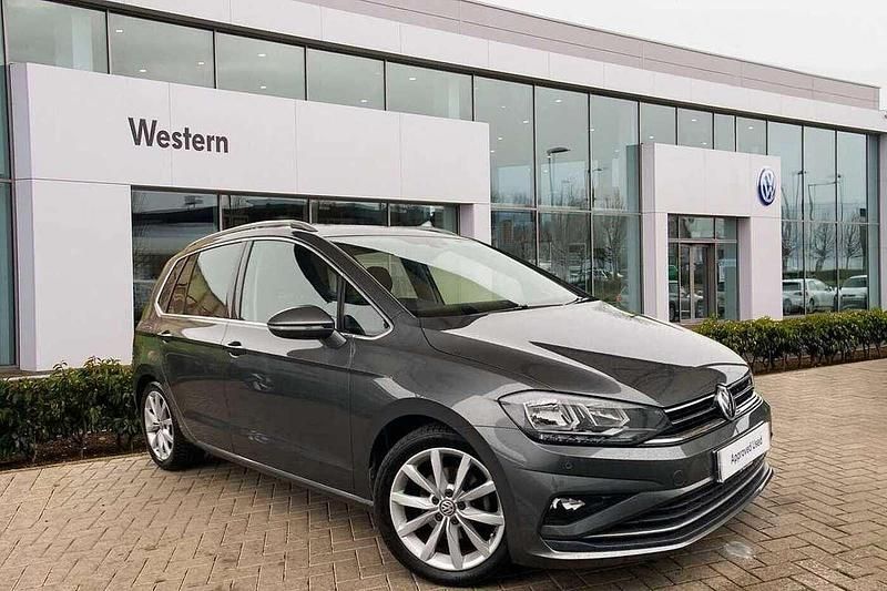 Grey Used 2019 VW Golf Sportsvan GT MPV | £14,298 (Fair price) - Image 1/4