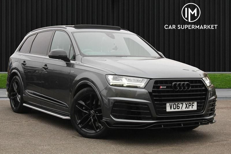 Grey Used 2017 Audi SQ7 SUV | £31,885 (Fair price) - Image 1/4
