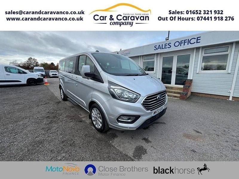 Used Ford Tourneo Custom Titanium 130 HP (95 kW) 2022 Silver Van