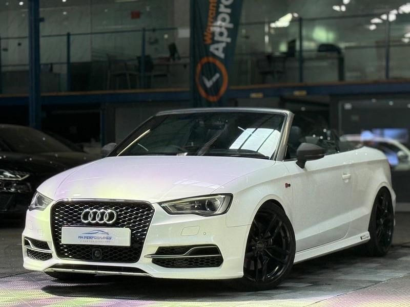 White Used 2015 Audi S3 Cabriolet Comfort Cabriolet | £11,395 (Fair price) - Image 1/4