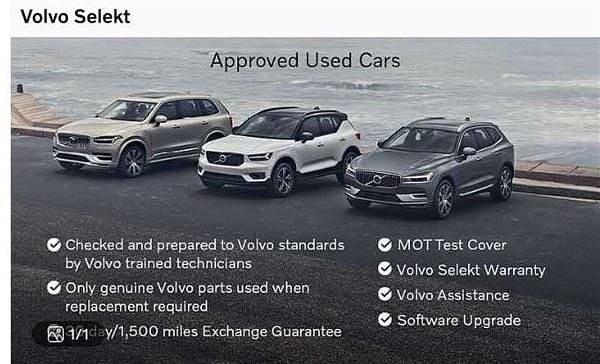 Black Used 2021 Volvo XC60 Inscription SUV | £36,500 (Fair price) - Image 1/1
