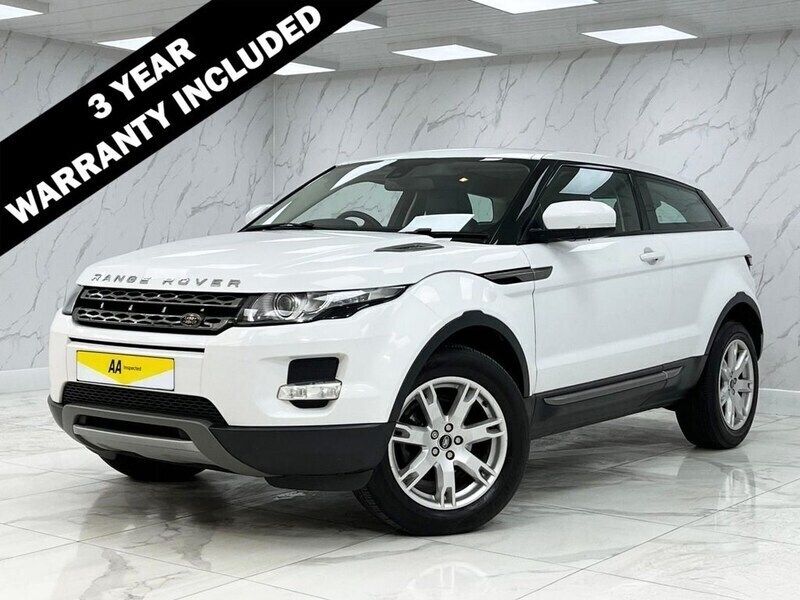 White Used 2012 Land Rover Range Rover evoque Pure Coupe | £5,795 (Fair price) - Image 1/2