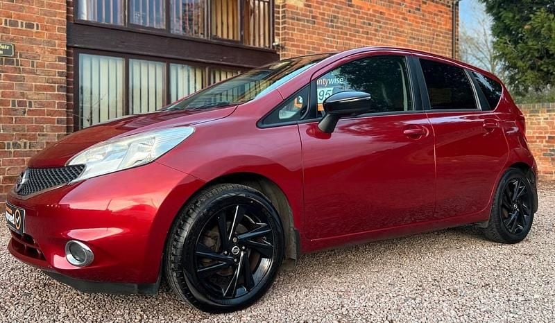 Red Used 2013 Nissan Note Tekna MPV | £2,995 (Fair price) - Image 1/4