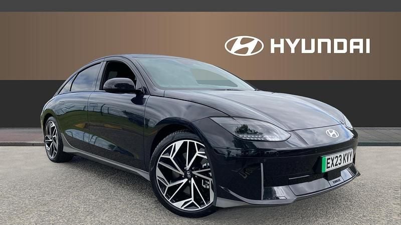 Blue Used 2023 Hyundai Ioniq 6 Premium Sedan | £24,268 (Good price) - Image 1/3