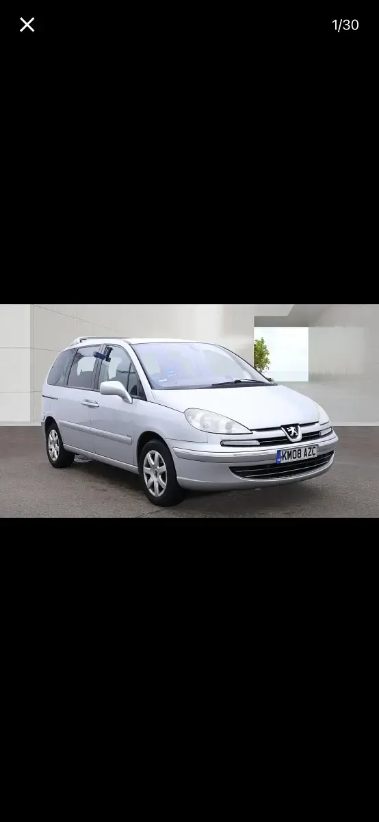 Used Peugeot 807 136 HP (100 kW) 2008 Silver MPV