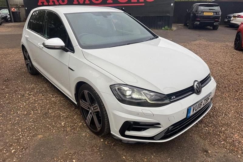 White Used 2018 VW Golf VII R Hatchback | £21,995 (A bit pricey) - Image 1/1