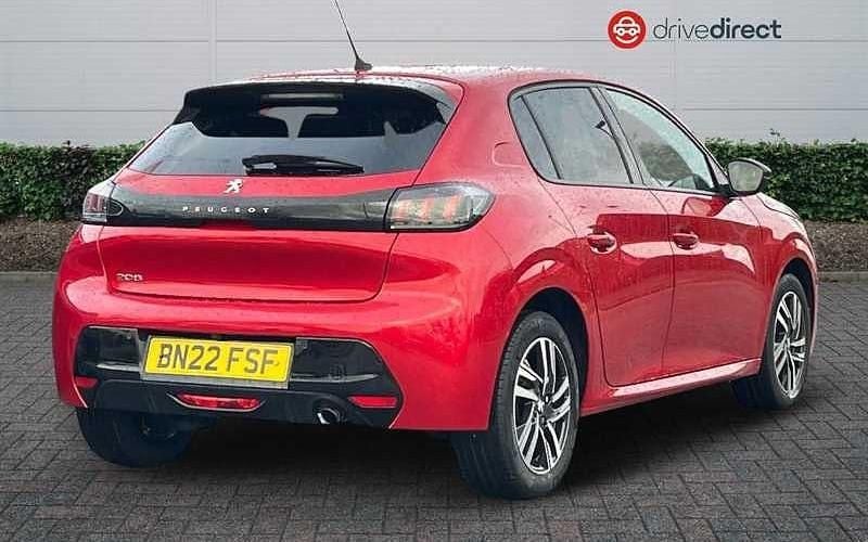 Used Peugeot 208 Allure Premium 102 HP (75 kW) 2022 Red Hatchback