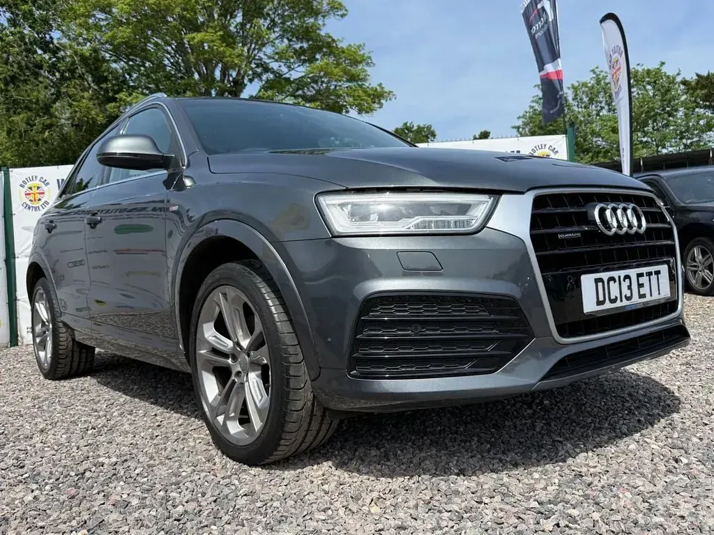 Used Audi Q3 S-line plus 184 HP (135 kW) 2016 Grey SUV