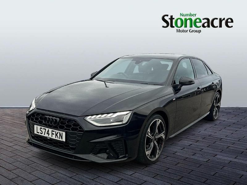 Used Audi A4 Black Edition 204 HP (150 kW) 2024 Black Sedan