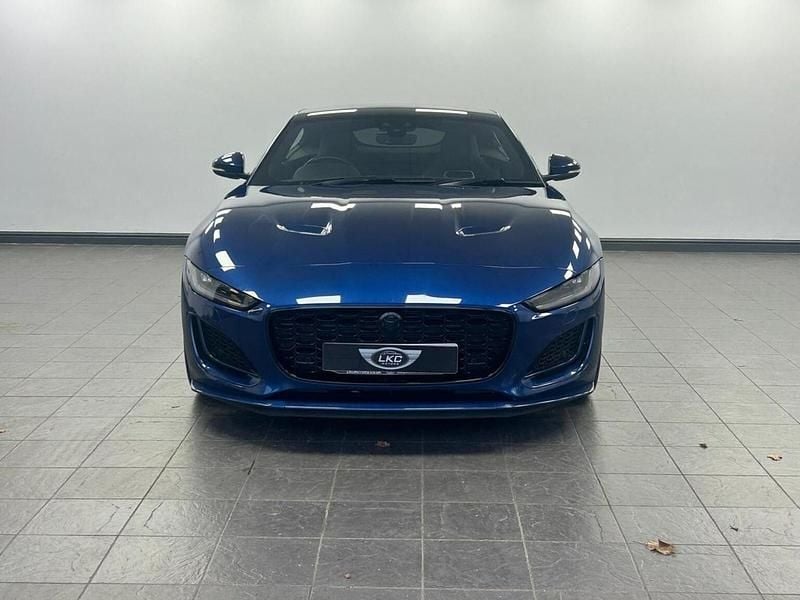 Used Jaguar F-Type R-Dynamic 450 HP (330 kW) 2021 Blue Coupe