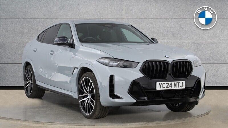 Grey Used 2024 BMW X6 M Sport SUV | £65,400 (Expensive) - Image 1/4