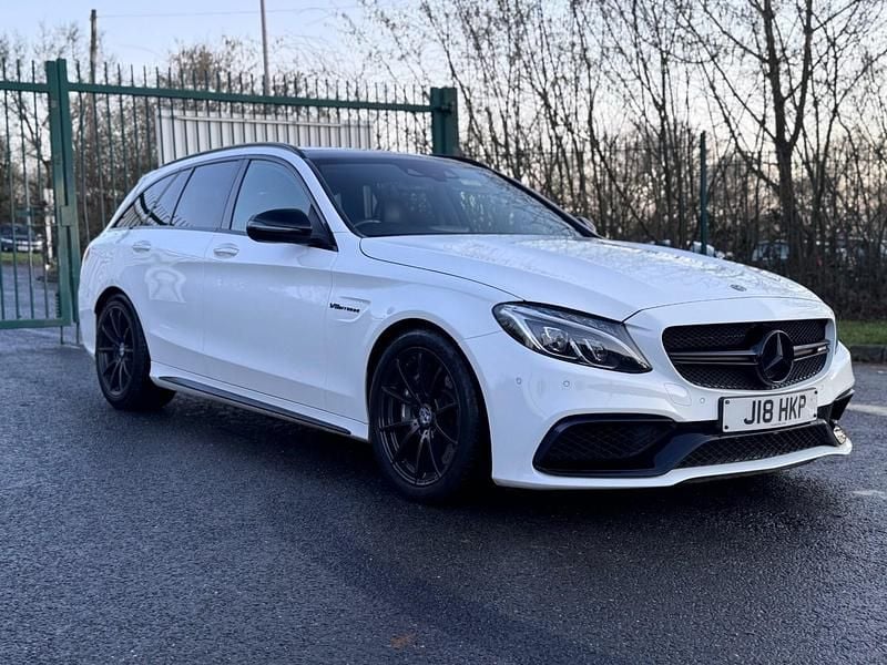 Used Mercedes C63 AMG Premium 2016 White Estate