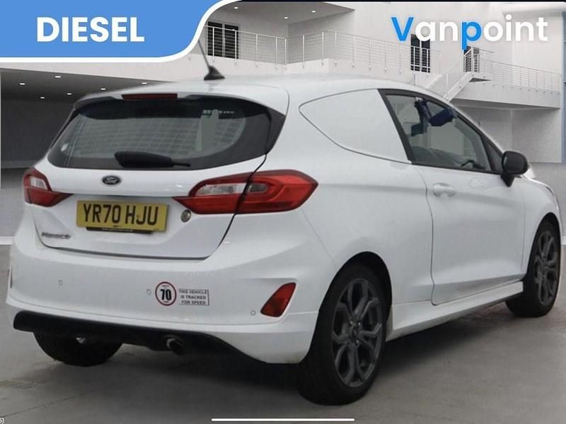 Used Ford Fiesta Sport 85 HP (62 kW) 2020 White Van