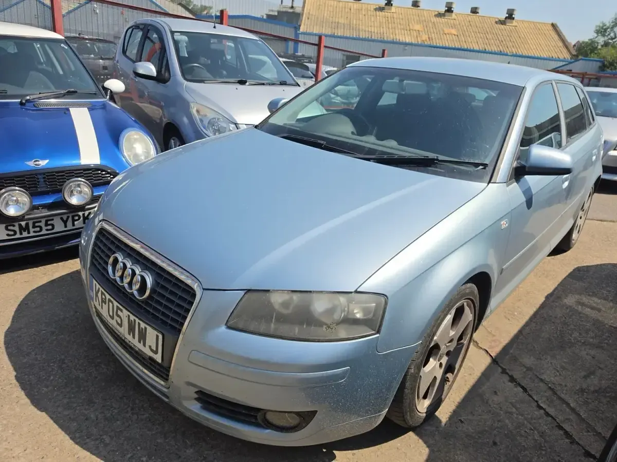 Used Audi A3 Sport 2005 Blue Hatchback