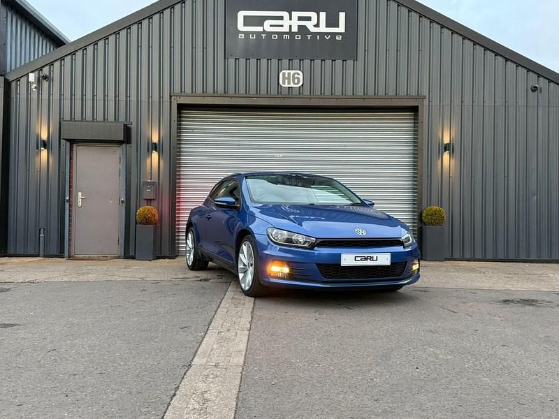 Used VW Scirocco 125 HP (91 kW) 2015 Blue Coupe