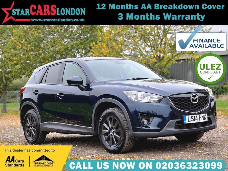 Blue Used 2014 Mazda CX-5 SUV | £6,200 (Good price) - Image 1/4