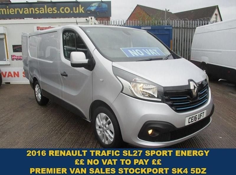 Silver Used 2016 Renault Trafic Van | £7,990 (Super price) - Image 1/4
