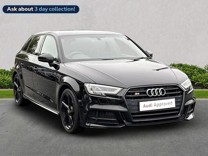 Black Used 2018 Audi A3 Black Edition Hatchback | £23,153 (Fair price) - Image 1/4