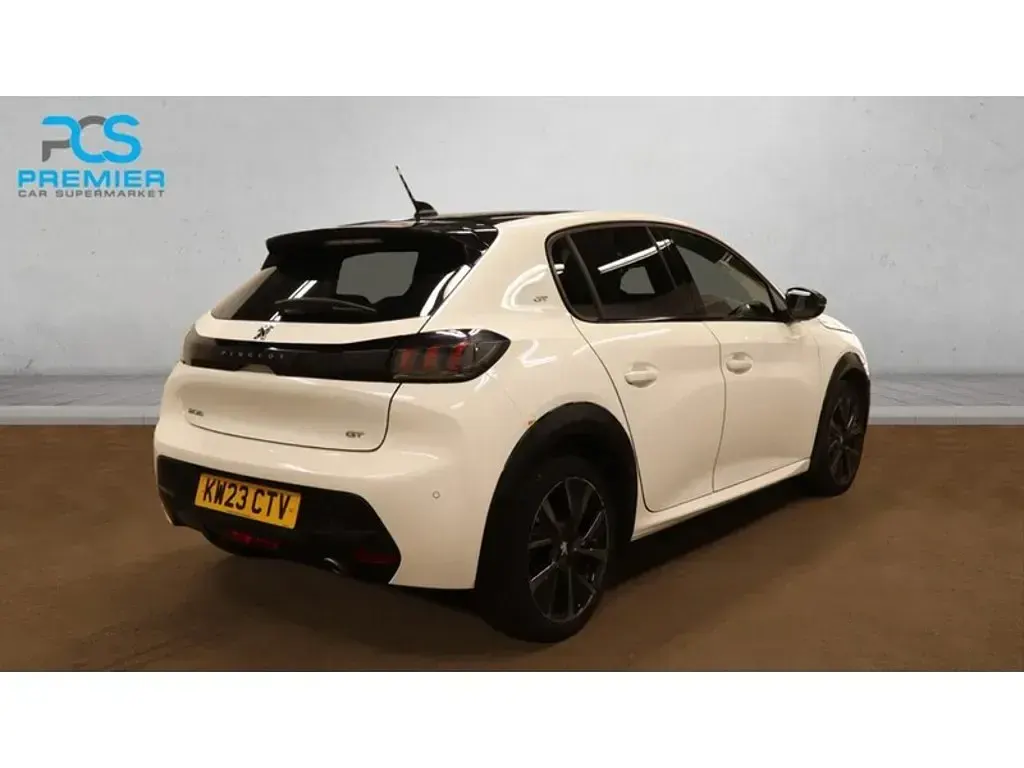 Used Peugeot 208 GT 2023 Bianca white Hatchback