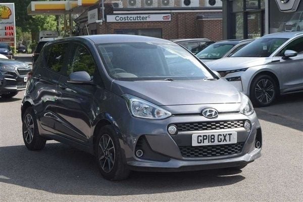 Grey Used 2018 Hyundai i10 Premium Hatchback | £9,105 (Good price) - Image 1/4