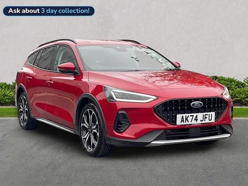 Red Used 2025 Ford Focus Active X Estate | £22,825 (A bit pricey) - Image 1/4