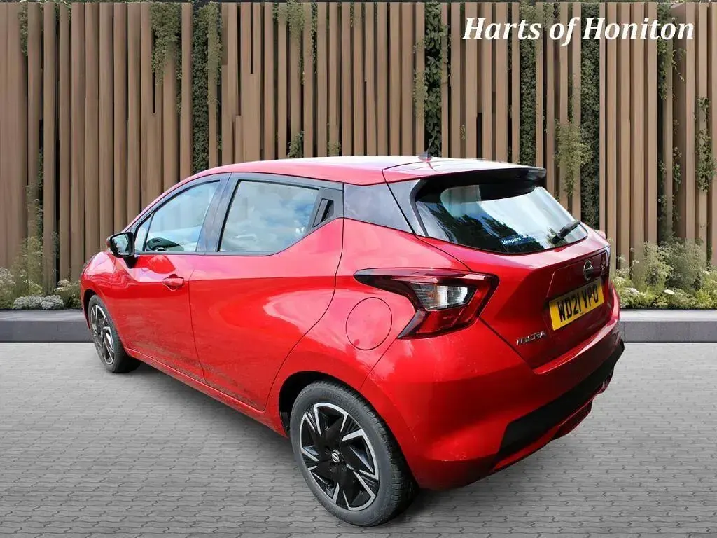 Used Nissan Micra Acenta 2021 Red Hatchback