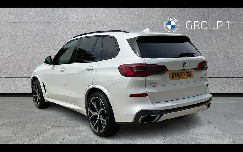Used BMW X5 M Sport 286 HP (210 kW) 2019 White SUV