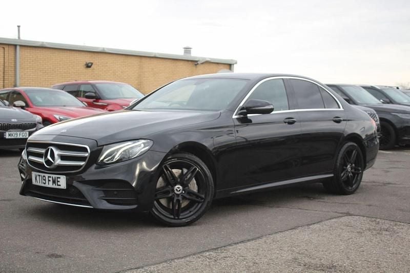 Black Used 2019 Mercedes E400 AMG line Sedan | £18,885 (Good price) - Image 1/4