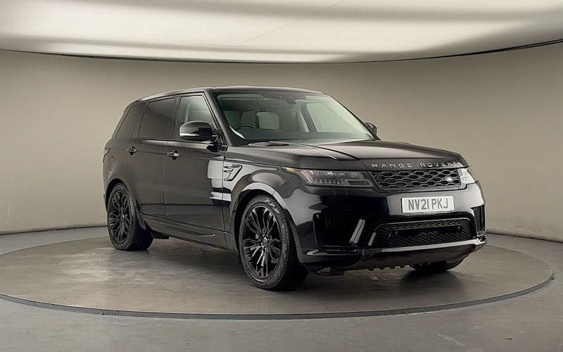 Santorini black Used 2021 Land Rover Range Rover Sport HSE SUV | £37,700 (Super price) - Image 1/4
