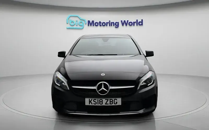 Used Mercedes A200 Sport Edition 136 HP (100 kW) 2018 Black Hatchback