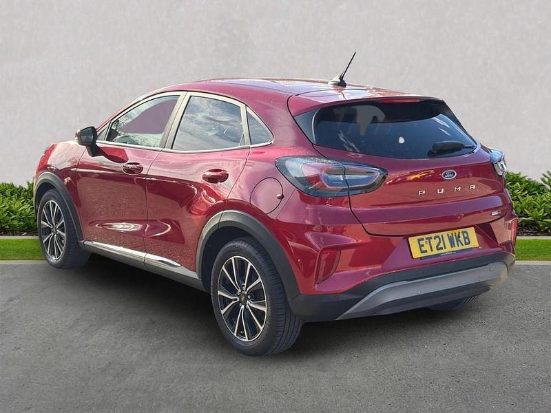 Used Ford Puma Titanium 125 HP (91 kW) 2021 Red SUV