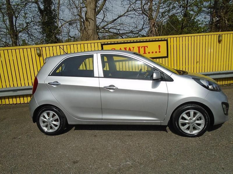 Second-hand Kia Picanto 85 CP (62 kW) 2013 Argintiu Hatchback