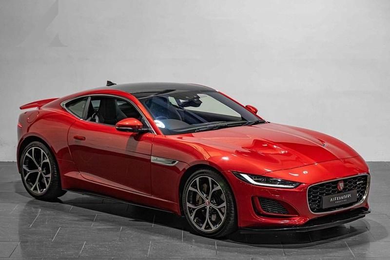 Red Used 2022 Jaguar F-Type R-Dynamic Coupe | £39,995 (Fair price) - Image 1/1
