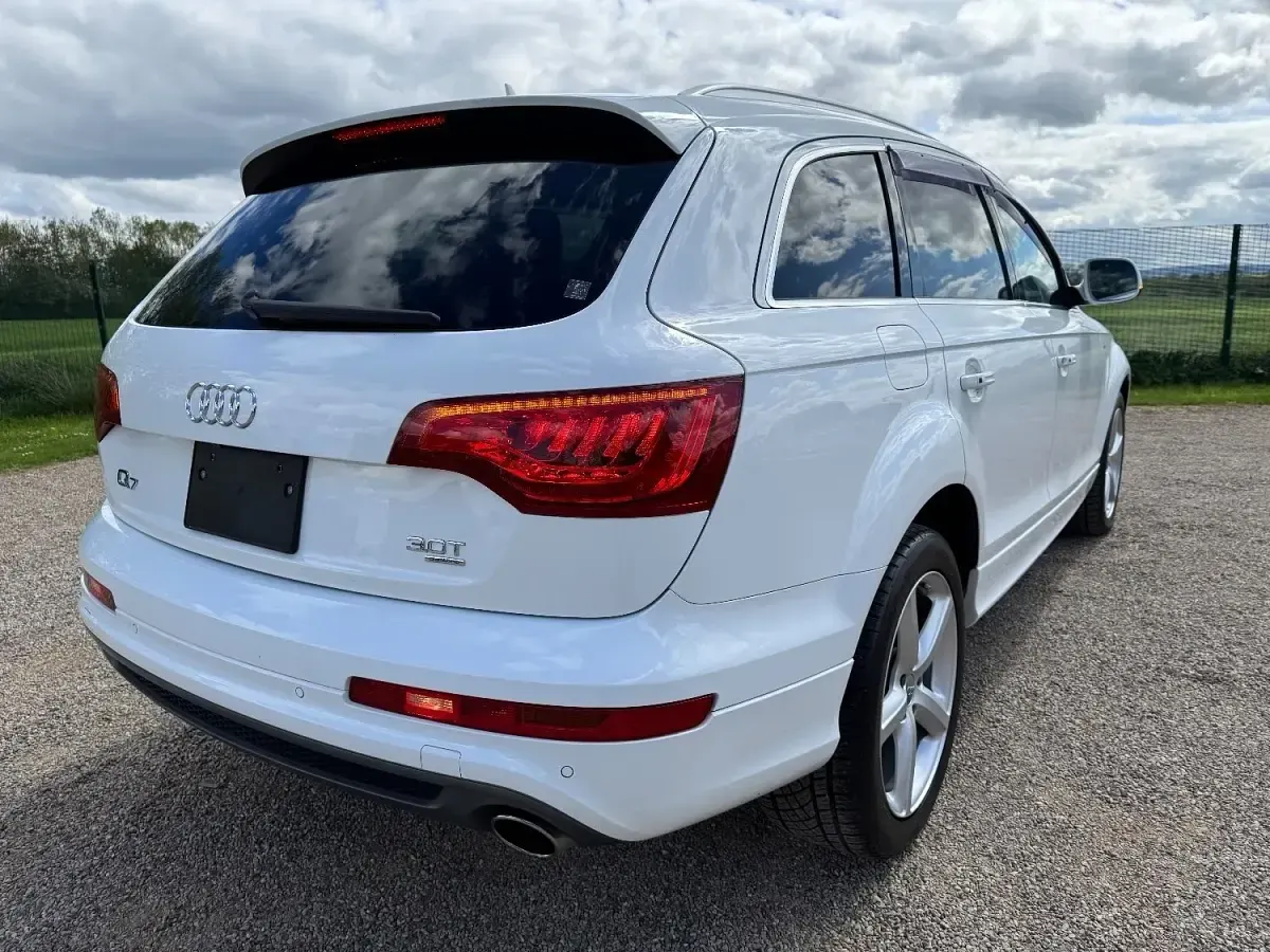 Begagnad Audi Q7 S-Line 2011 Vit SUV