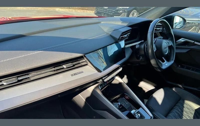 Used Audi S3 Sportback Black Edition 310 HP (228 kW) 2023 Red Hatchback