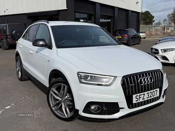 Used Audi Q3 S-Line 177 HP (130 kW) 2014 White SUV