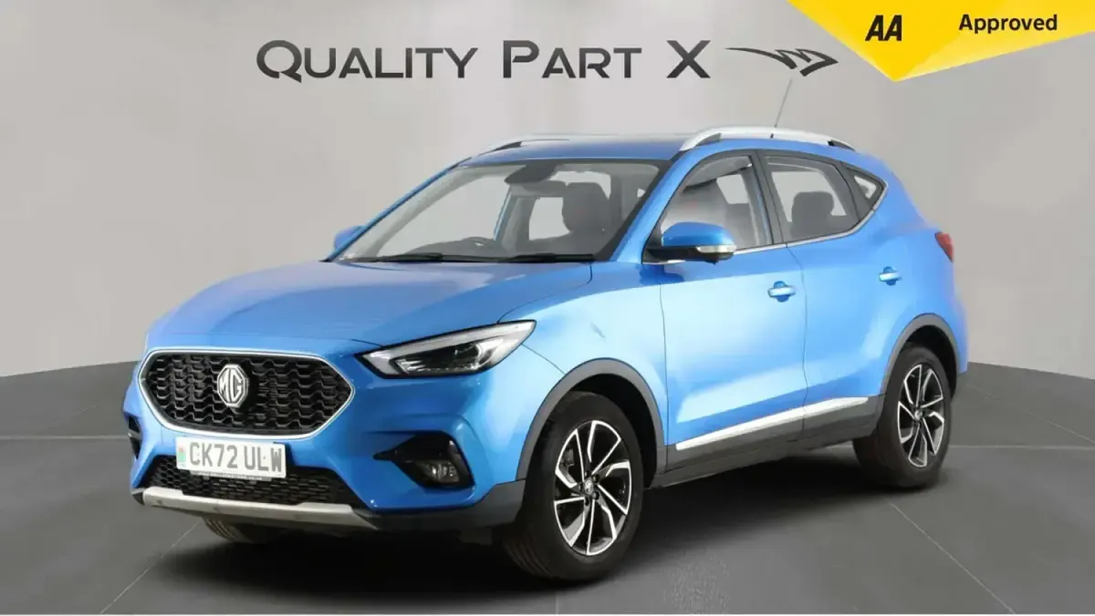 Used MG ZS Exclusive 111 HP (81 kW) 2022 Blue SUV