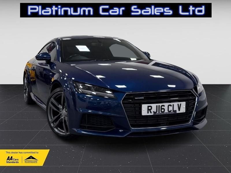 Blue Used 2016 Audi TT S-Line Coupe | £8,995 (Good price) - Image 1/4