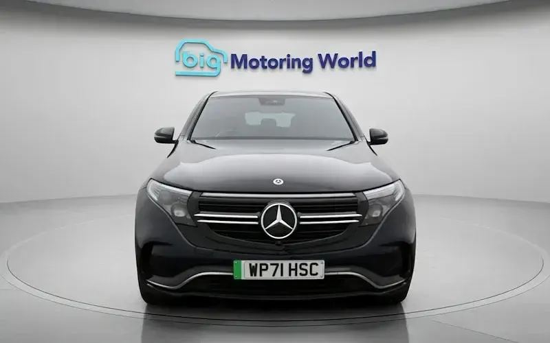 Used Mercedes EQC400 AMG line 300 kW (408 HP) 2022 Blue SUV