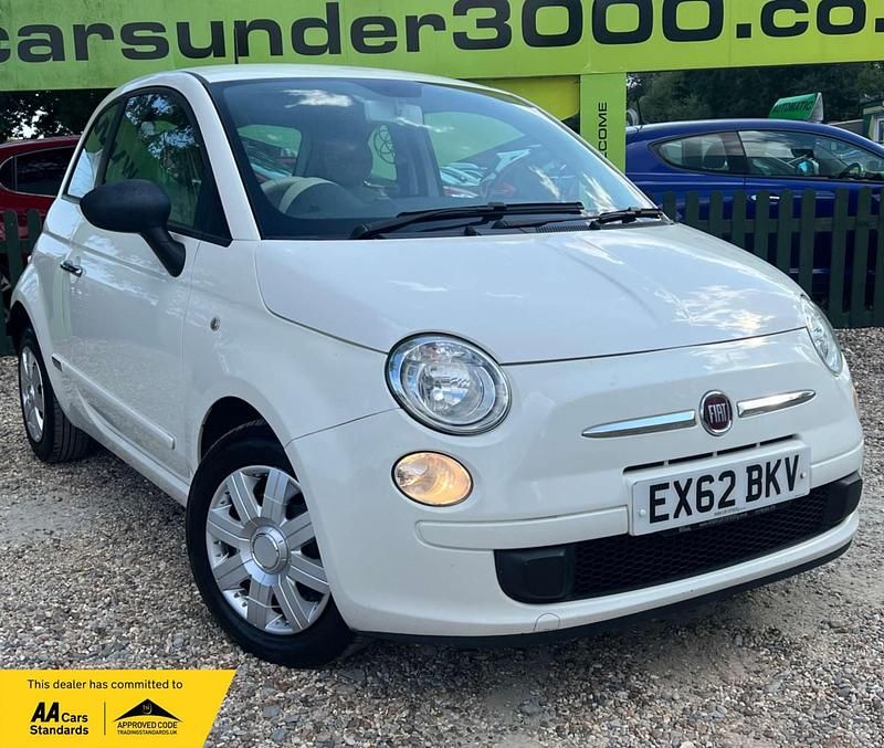 White Used 2012 Fiat 500 Pop Hatchback | £2,750 (Fair price) - Image 1/4