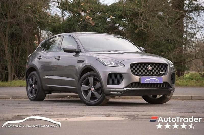 Grey Used 2020 Jaguar E-Pace Chequered Flag SUV | £14,999 (Good price) - Image 1/4